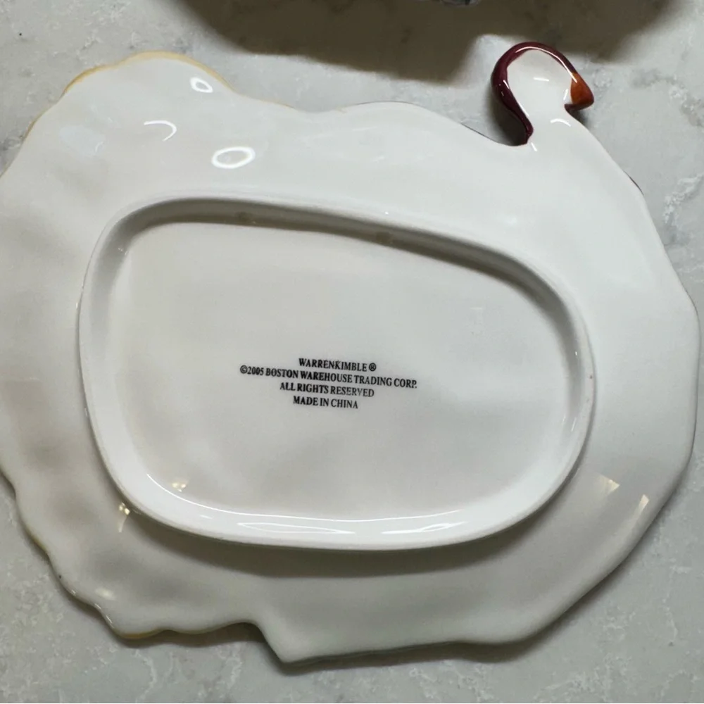 Vintage Decorative Thanksgiving Turkey Plates Set - Multicolor - Picture 8 of 8